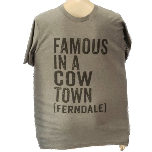 Ferndale cow town t-shirt size med - Picture 1 of 3